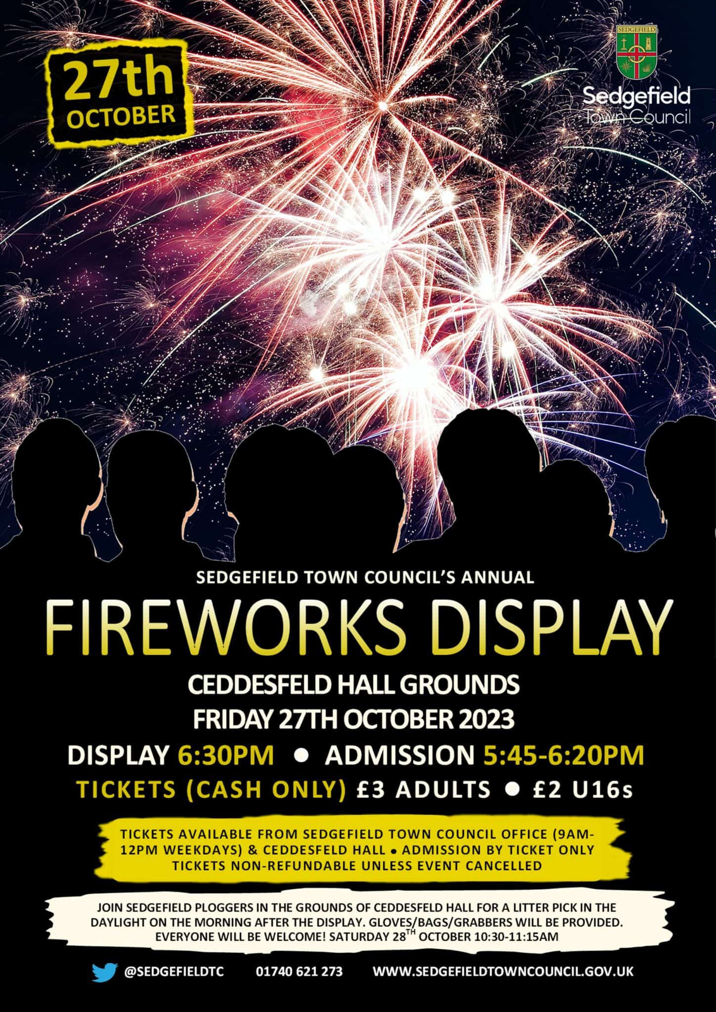 Fireworks Display: TICKETS OUT NOW - Sedgefield Town Council