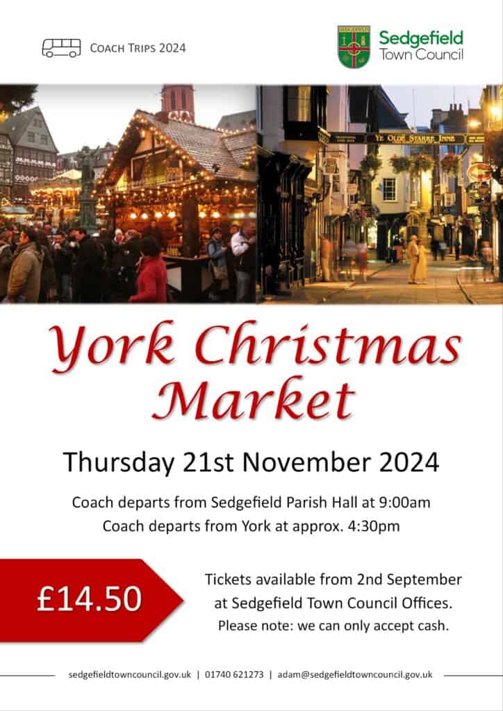 York Coach Trip 2024 Poster