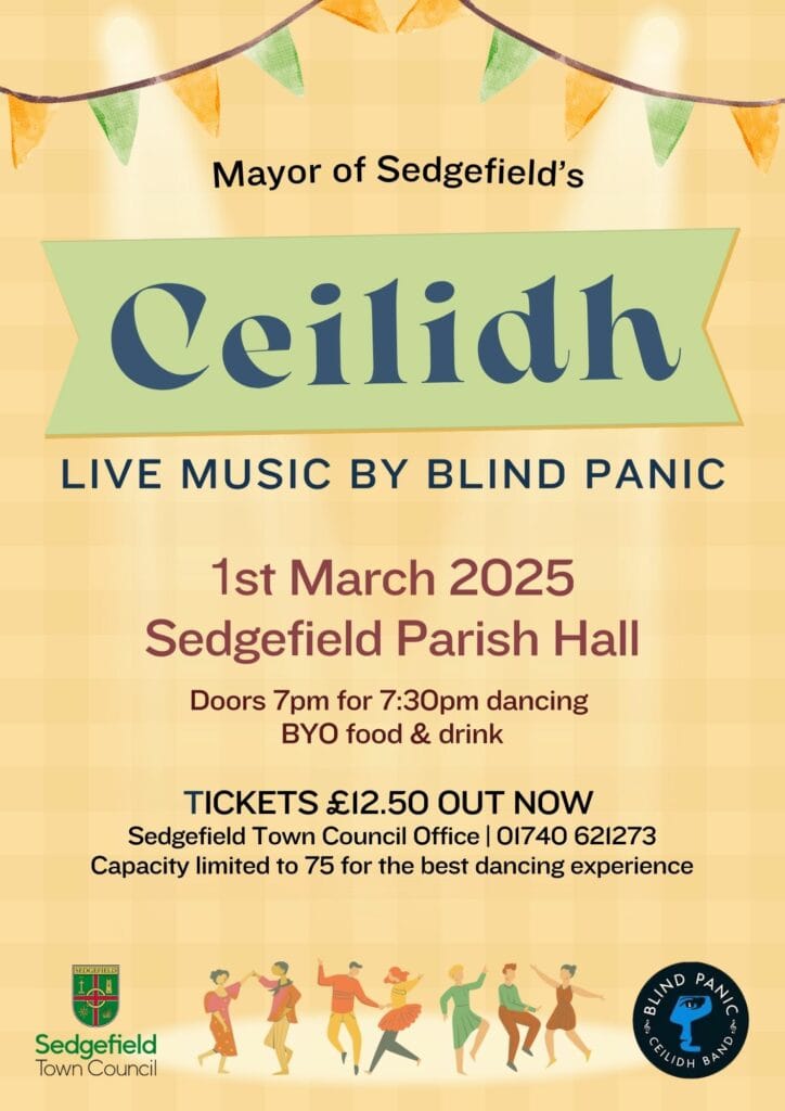 Ceilidh 1st March 2025 Poster